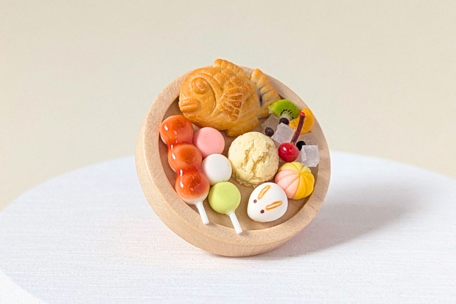 【ブローチ】和菓子づくし